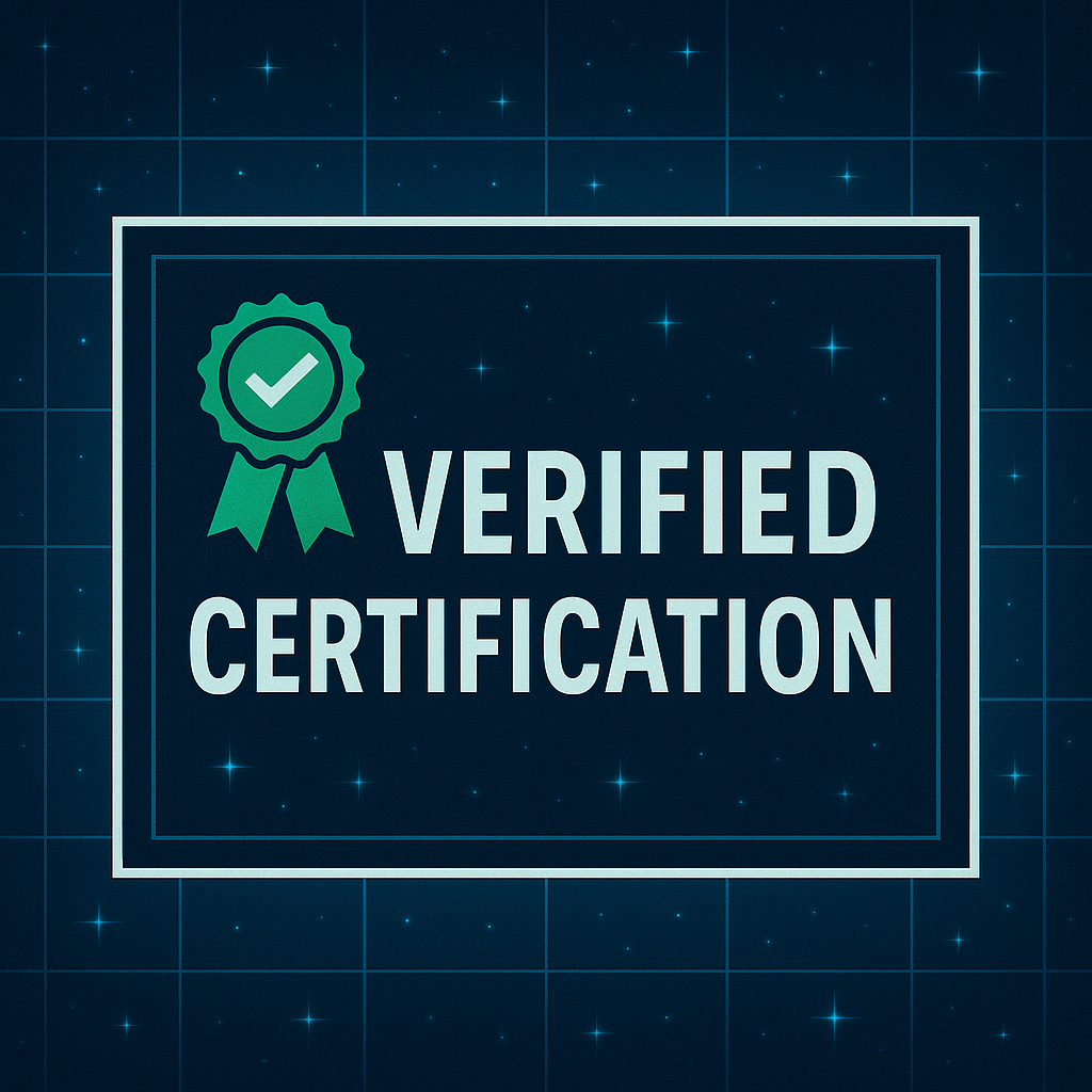 Verified Certification